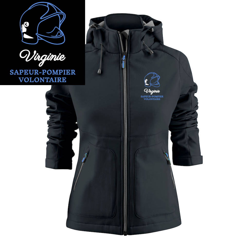Veste softshell homme pompier best sale