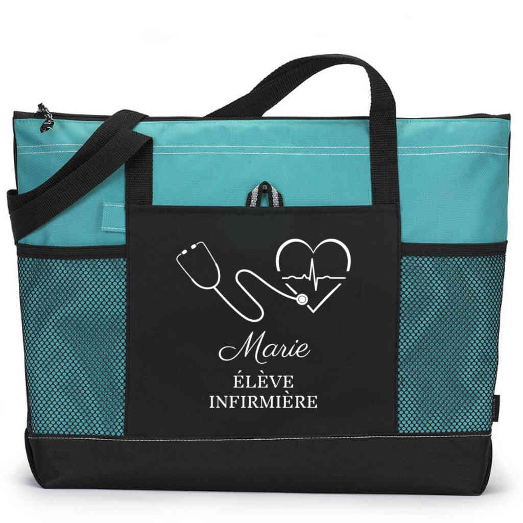 Sac Tote Bag Aide-soignante au Top Femme