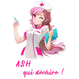 Veste à capuche Manga imprimée