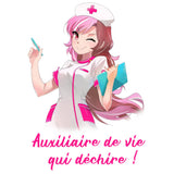 Veste à capuche Manga imprimée