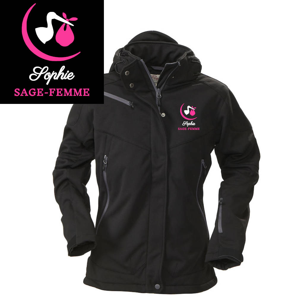 Parka Hiver Femme - MOTIF CIGOGNE