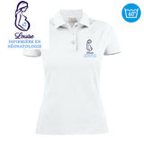 Polo femme imprimé - MOTIF FEMME ENCEINTE