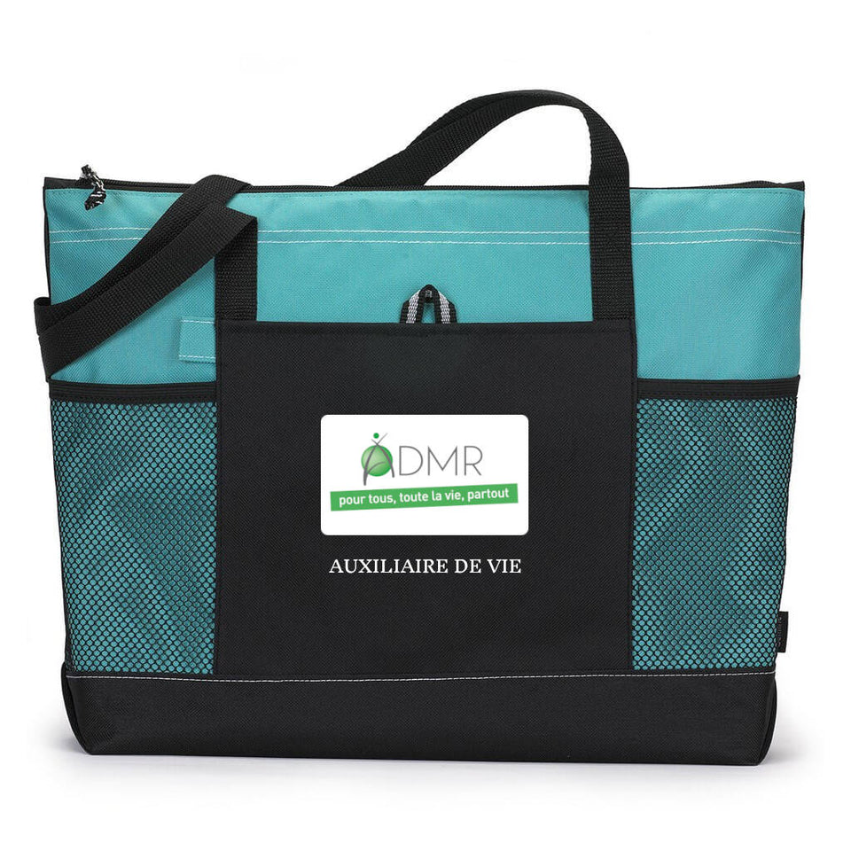 Sac personnalisé version KING SIZE (55 cm X 40 cm) + Housse à chaussures