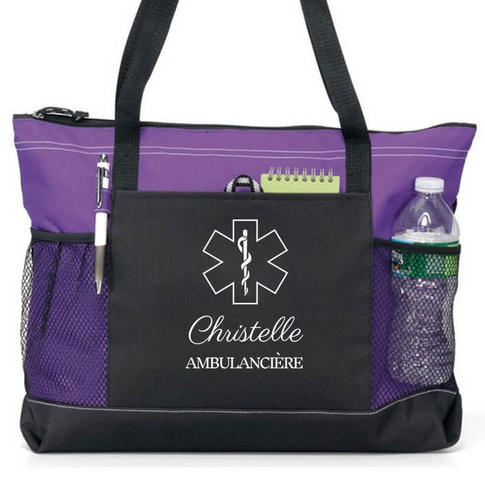 Sac personnalisé spécial AMBULANCIÈRE