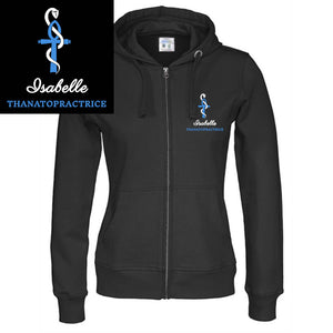 Veste à capuche femme - MOTIF THANATOPRACTRICE