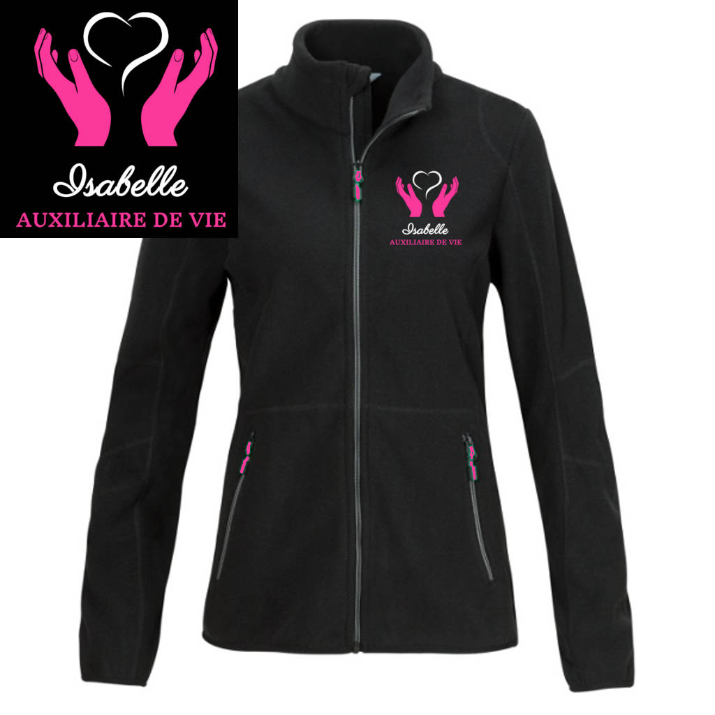 Veste store polaire personnalisable