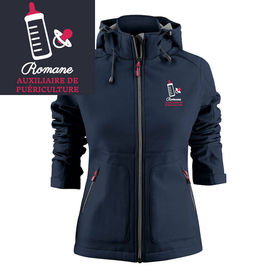 Veste Softshell Femme - MOTIF MATERNITÉ