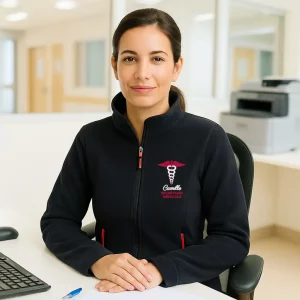 Polaire personnalisée secrétaire médicale