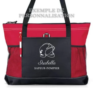 Sac Sapeur-Pompier Personnalité Rouge