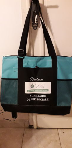Sac grande taille personnalisé (55 cm X 40 cm) + Housse à chaussures photo review