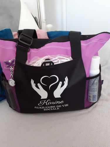 Sac auxiliaire de vie personnalisé photo review