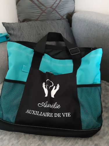 Sac auxiliaire de vie personnalisé photo review