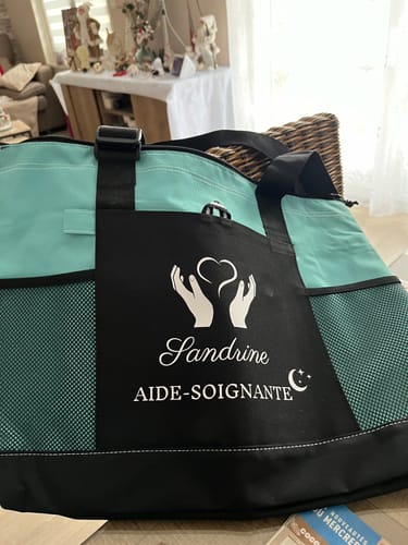 Sac infirmière personnalisé photo review