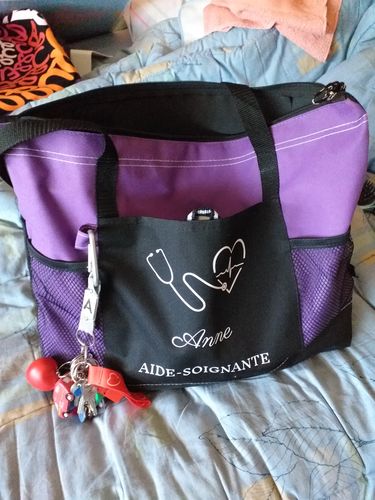 Sac infirmière personnalisé photo review