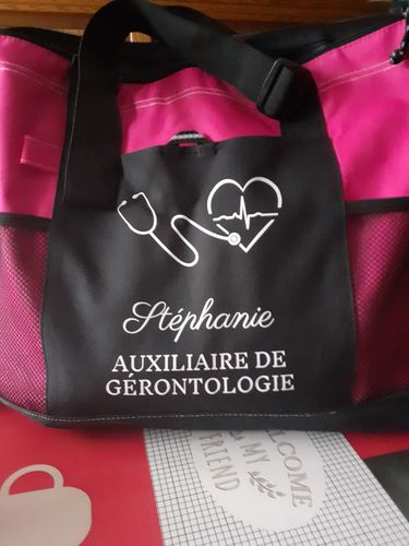 Sac infirmière personnalisé photo review