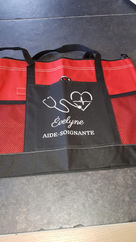 Sac infirmière personnalisé photo review