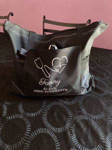 Sac infirmière personnalisé photo review