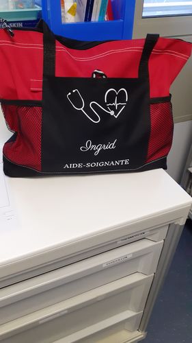 Sac infirmière personnalisé photo review