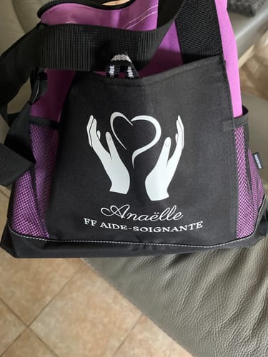 Sac infirmière personnalisé photo review