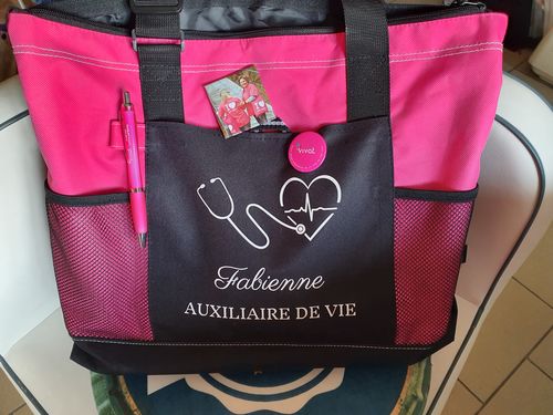 Sac infirmière personnalisé photo review