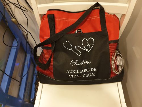 Sac infirmière personnalisé photo review