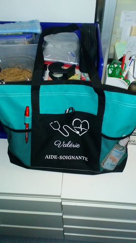 Sac infirmière personnalisé photo review