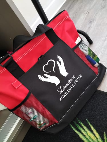 Sac auxiliaire de vie personnalisé photo review