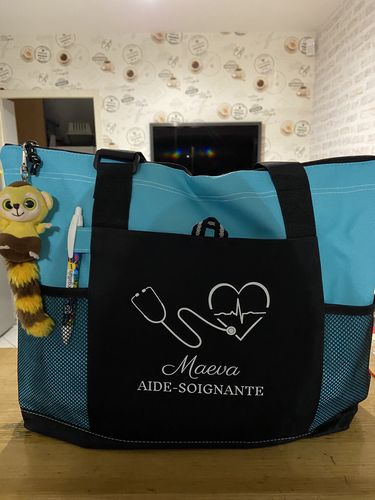 Sac infirmière personnalisé photo review