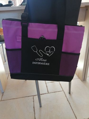 Sac infirmière personnalisé photo review