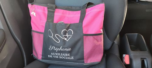Sac infirmière personnalisé photo review