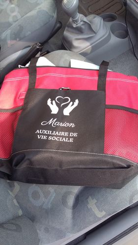 Sac auxiliaire de vie personnalisé photo review