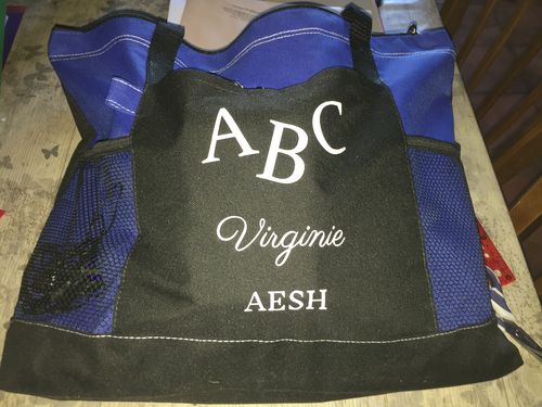 Sac ATSEM qui déchire avec prénom photo review