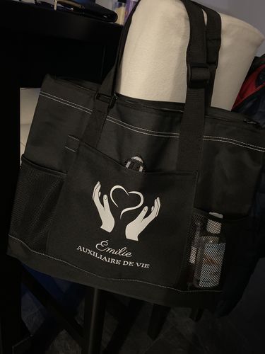 Sac auxiliaire de vie personnalisé photo review