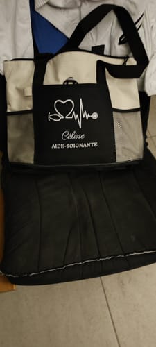 Sac infirmière personnalisé photo review