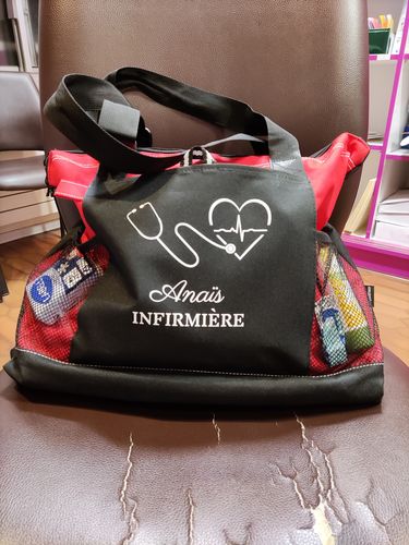 Sac infirmière personnalisé photo review