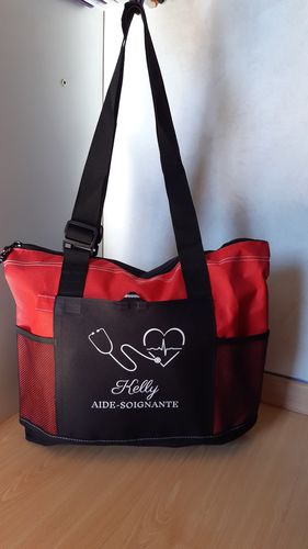 Sac infirmière personnalisé photo review