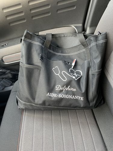Sac infirmière personnalisé photo review
