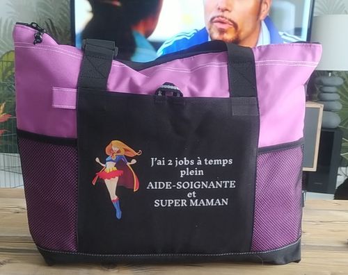 Sac super héros personnalisé photo review