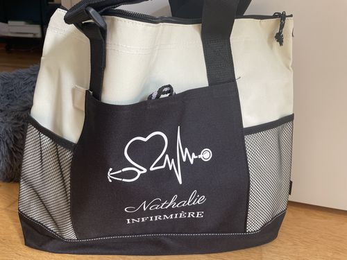 Sac infirmière personnalisé photo review