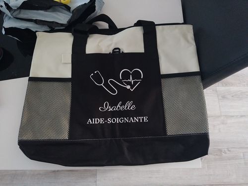 Sac infirmière personnalisé photo review