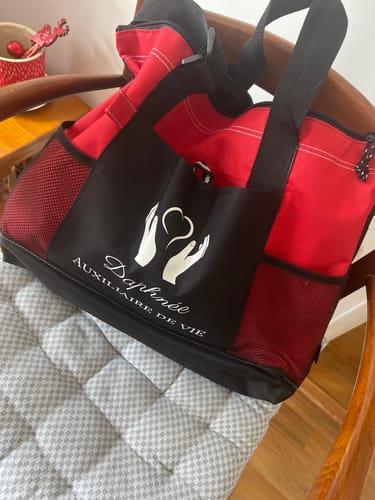 Sac auxiliaire de vie personnalisé photo review