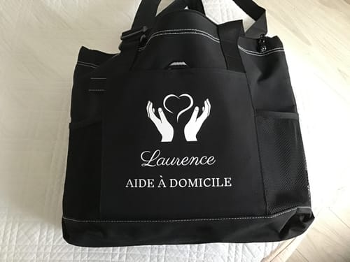 Sac auxiliaire de vie personnalisé photo review