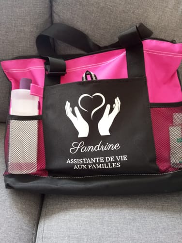 Sac auxiliaire de vie personnalisé photo review