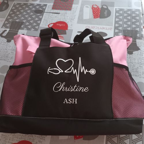 Sac infirmière personnalisé photo review