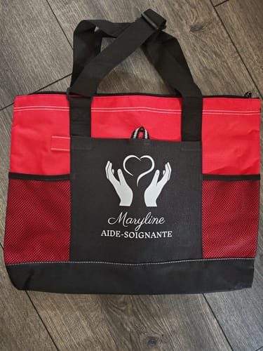 Sac infirmière personnalisé photo review