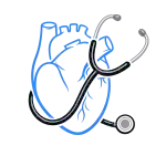 Motif cardiologie cœur